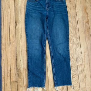Everlane High Waisted Straight jeans 28